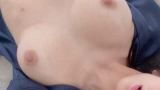 risky creampie Mariana Cruz gets filled while home isn’t empty