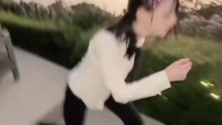 Dildo squirt – Noemiexlili explodes in leaked night session