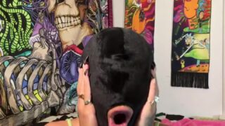 wetkittycity takes cock on knees while being slapped