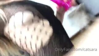 CatSara stepmom caught masturbating and gets fucked hard