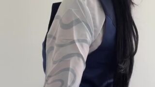 Noemiexlili as demon girl takes it raw and screams in mic