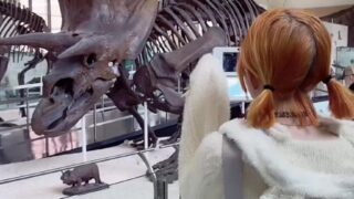 Public footjob – Noemiexlili strokes under table with sandals on