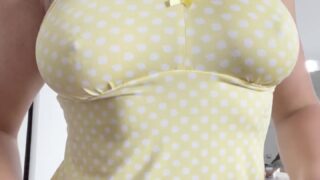 Soaked panties and tight pussy – JoannieFit leaks again