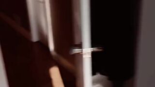 Fansly leaked video – Noemiexlili bouncing nude in front of mirror