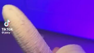 OnlyFans leak – Lily Lanes bouncing nude in POV creampie