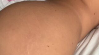 JoannieFit dressed as catgirl takes anal from behind