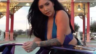 Marie Madore fully nude on couch gets fucked in POV