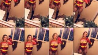 Morgan Alexandra tries new lingerie on cam for her OnlyFans