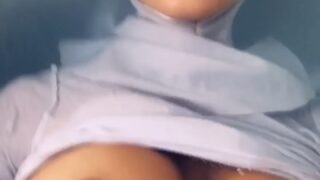 OnlyFans morning yoga striptease with StormiMaya topless