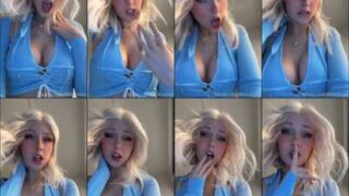 Late night horny bed show Milkimind nude