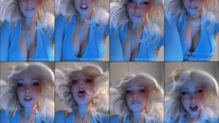 Leaked horny video Milkimind can’t stop touching