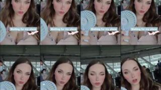 Leaked Milkimind small boobs in lingerie tease