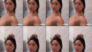 MARIE MADORE soaked bed after massive squirt