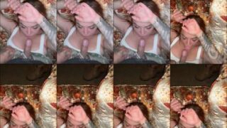 Morgan Alexandra’s naughty late night kitchen snack in panties