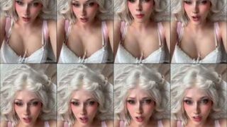 Dripping wet and horny Milkimind in shower