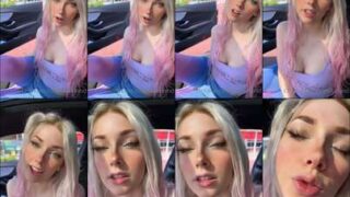 Topless in shower Milkimind leaks wet selfie