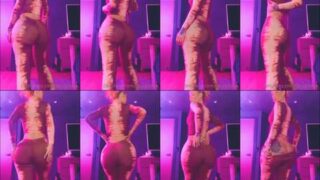 Iggy Azalea sexy slow strip tease by candlelight