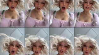 Mirror POV fake caught Milkimind topless morning