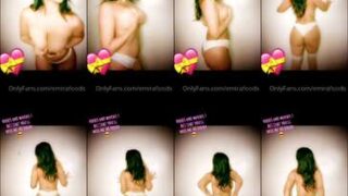 EmiraFoods drops all clothes, goes fully nude for fans