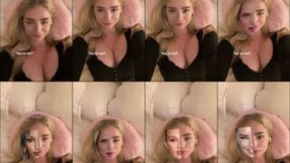 Elina Olsson completely naked ass spreading slow motion closeup POV