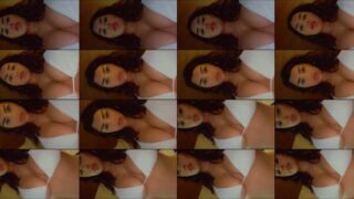Massive boobs EmiraFoods slow tease in mirror
