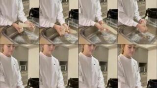 Utahjaz silky blonde blowjob thick shaft throat bulge
