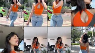 Night Yaelaris Pink Bra Hardcore Sex Tape