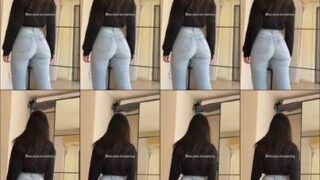 Yaelaris Jiggly Natural Boobs Outdoor Risky Flash