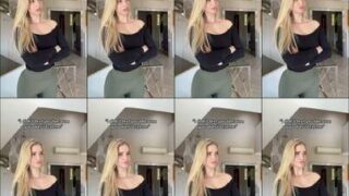 Elina Olsson Juicy Plump Thighs Twerk Tight Shorts Rip