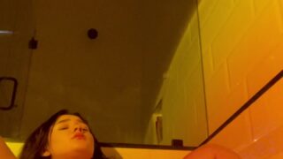 TAYLERHILLS porn public restroom risky nude flash