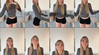 MilaKleinx Shaved Pussy Masturbation Vibrator Play