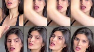 Yaelaris Pink Bra Night Masturbation Sesh
