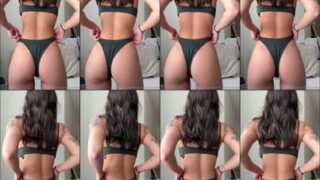 Big tits selfie Ayarose wild striptease in hotel room