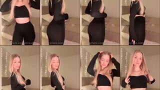 Elina Olsson Huge Boobs Slow Cleavage Slide Oil Worship