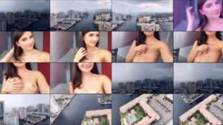 Eliana Rose hair pulled hard thick dick ruining shaved pussy
