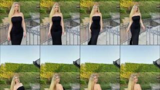Elina Olsson rocks those wide curvy hips slow sensual closeup