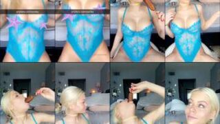 xxxRiley Long Anal Edging Session Mirror Selfie Tease