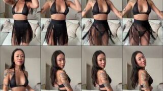 Ayarose wild hotel sex with lover’s tie around neck