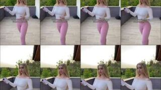 Elina Olsson Kitchen Counter Cum Dripping Pussy Slow Tease