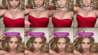 Elina Olsson completely bare naked ass grinding firm thighs closeup