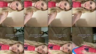 Curvy hourglass grinding Elina Olsson slow motion worship POV