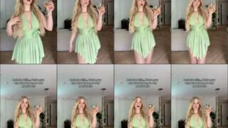 See Elina Olsson’s smooth naked ass glistening night cam closeup