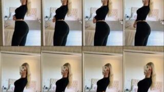 Elina Olsson Big Natural Tits Bounce Night Masturbation POV