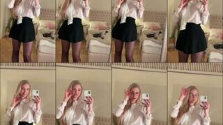 POV Elina Olsson Perky Nipples Squeeze Jiggle Oil Tease
