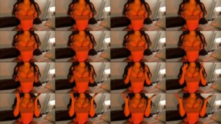 Willow Harper naked nips selfie in morning window light