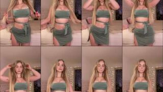 Elina Olsson naked ass cheeks clap hard shower wet compilation