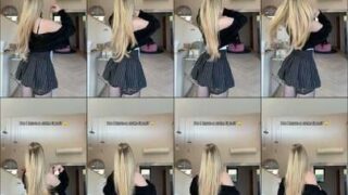 Elina Olsson Big Booty Twerk Shower Wet Compilation Leak