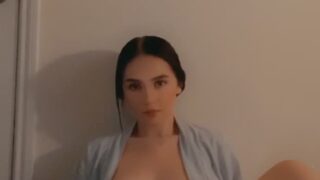 Morning light TAYLERHILLS topless showing petite small tits