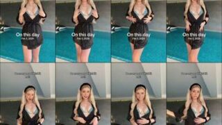 Hard Perky Nipples Elina Olsson See Through Wet Flash