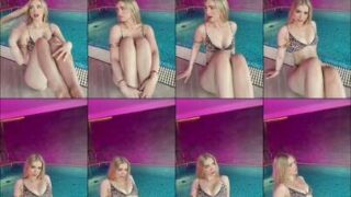 Elina Olsson Pussy Cum Covered Kitchen Island Slow Motion